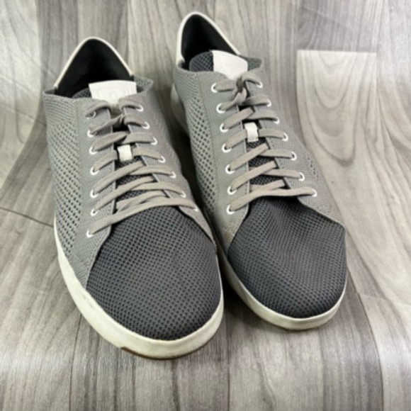 Cole Haan Mens Granpro Stitch Lite Knit Sneakers Gray Low‎ Top Lace Up 13M - Picture 2 of 12